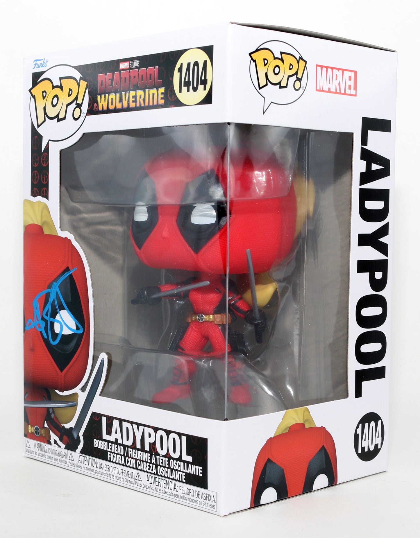 
                  
                    Blake Lively as Ladypool in Deadpool & Wolverine Signed Funko POP! #1404
                  
                