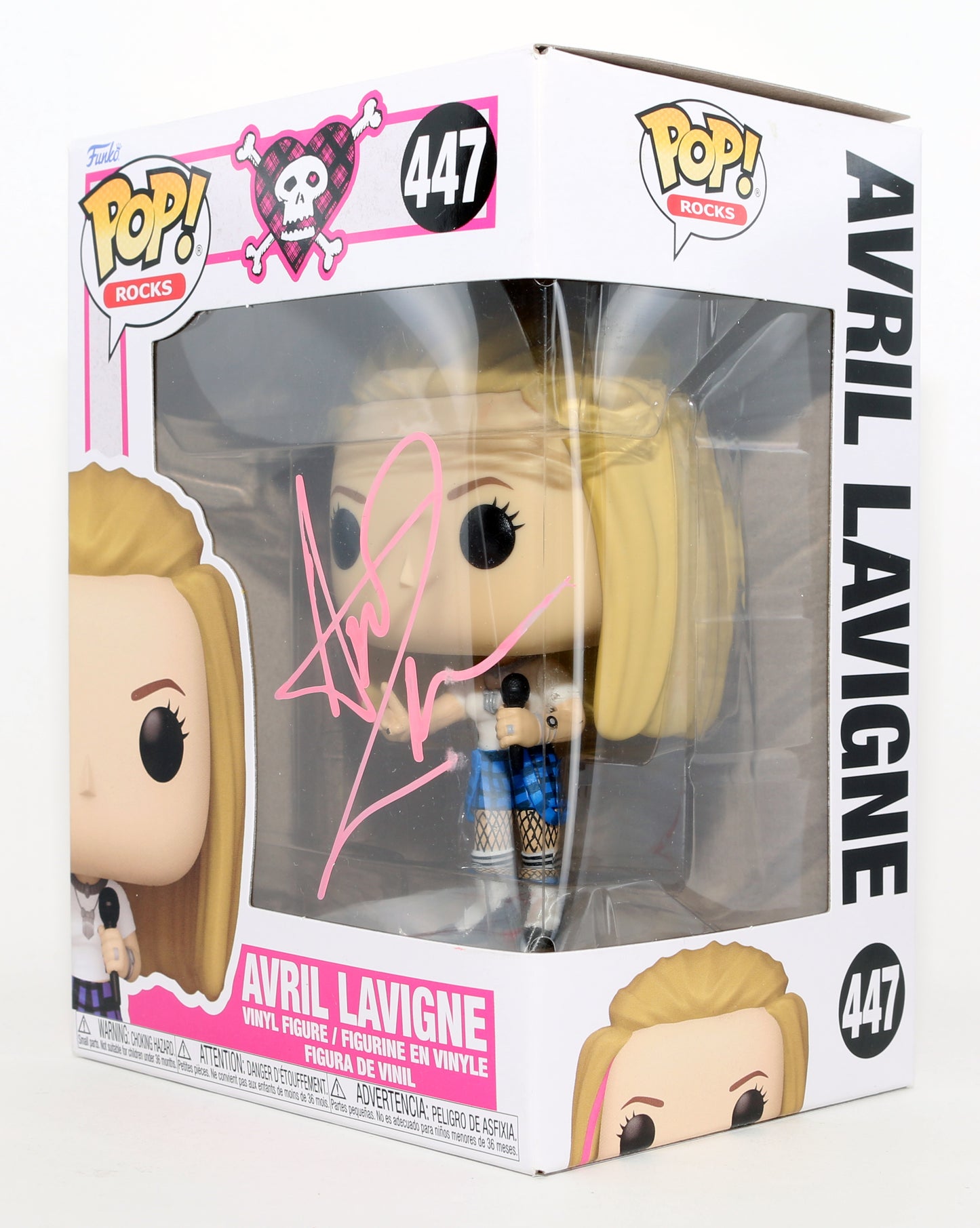 
                  
                    Avril Lavigne Singer & Songwriter Signed Funko POP! #447
                  
                