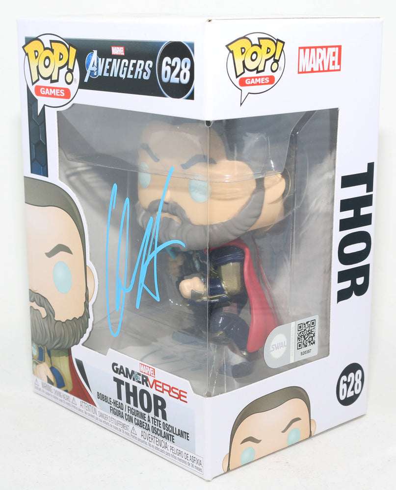 
                  
                    Chris Hemsworth as Thor in Gamerverse Avengers (SWAU) Signed Funko POP! #628
                  
                