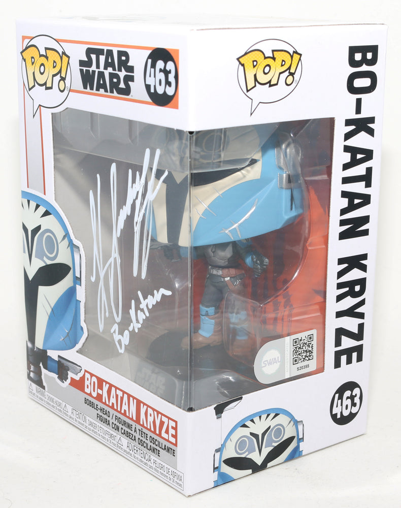 
                  
                    Katee Sackhoff as Bo-Katan in Star Wars: The Mandalorian (SWAU) Signed Funko POP! #463 with Character Name
                  
                