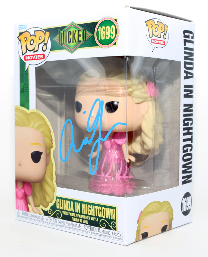 
                  
                    Ariana Grande as Glinda in Nightgown in Wicked Signed Funko POP! #1699
                  
                