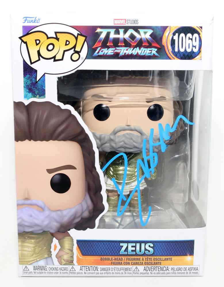 
                  
                    Russell Crowe as Zeus in Thor: Love & Thunder (JSA) Signed Funko POP! #1069
                  
                