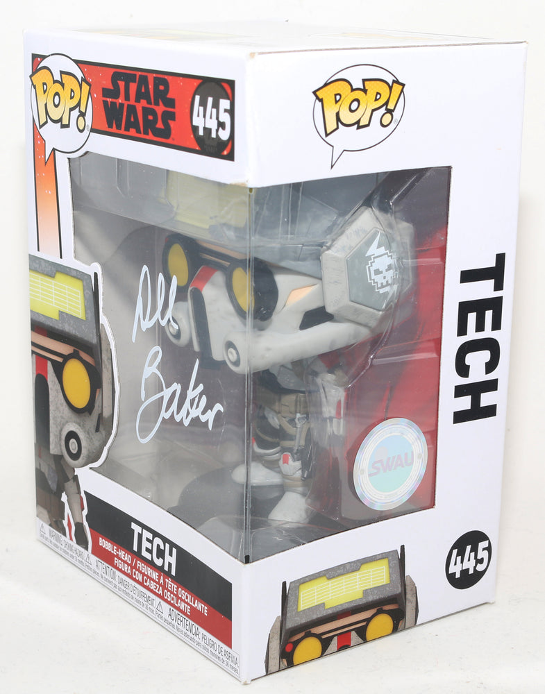 
                  
                    Dee Bradley Baker as Tech in Star Wars: The Bad Batch (SWAU) Signed Funko POP! #445
                  
                