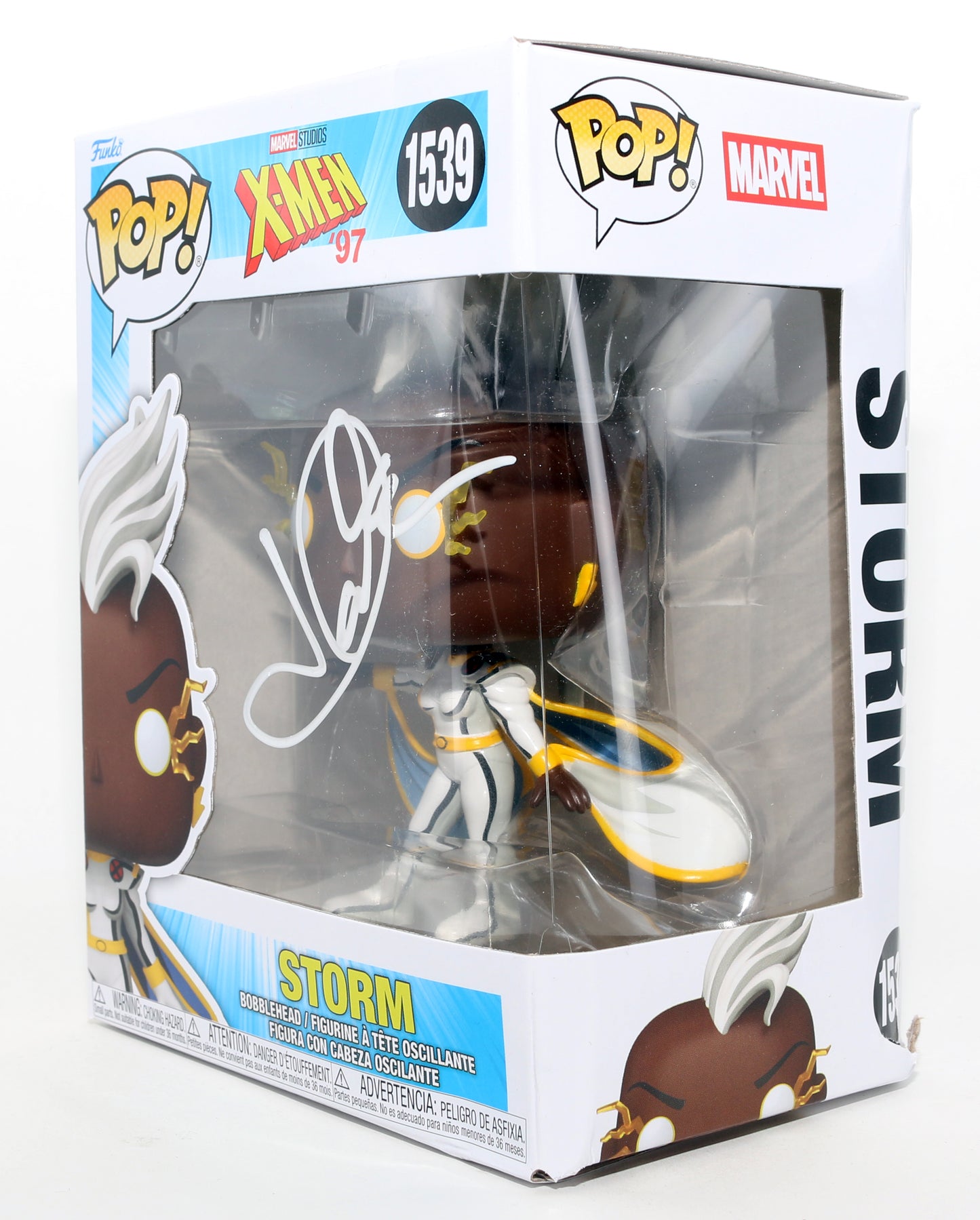 
                  
                    Halle Berry as Storm in X-Men Signed Funko POP! #1539
                  
                
