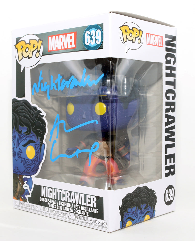 
                  
                    Alan Cumming as Night Crawler in X2: X-Men United Signed Funko POP! #639 with Character Name
                  
                