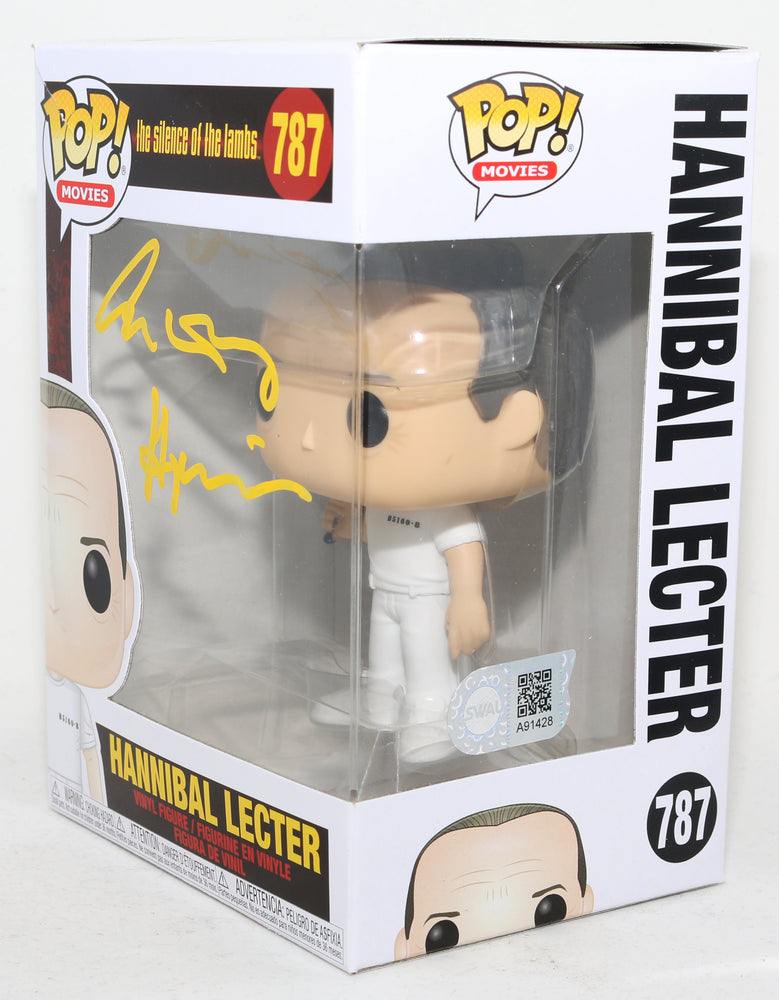 
                  
                    Anthony Hopkins as Hannibal Lecter The Silence of the Lambs (SWAU) Signed Funko POP! #787
                  
                