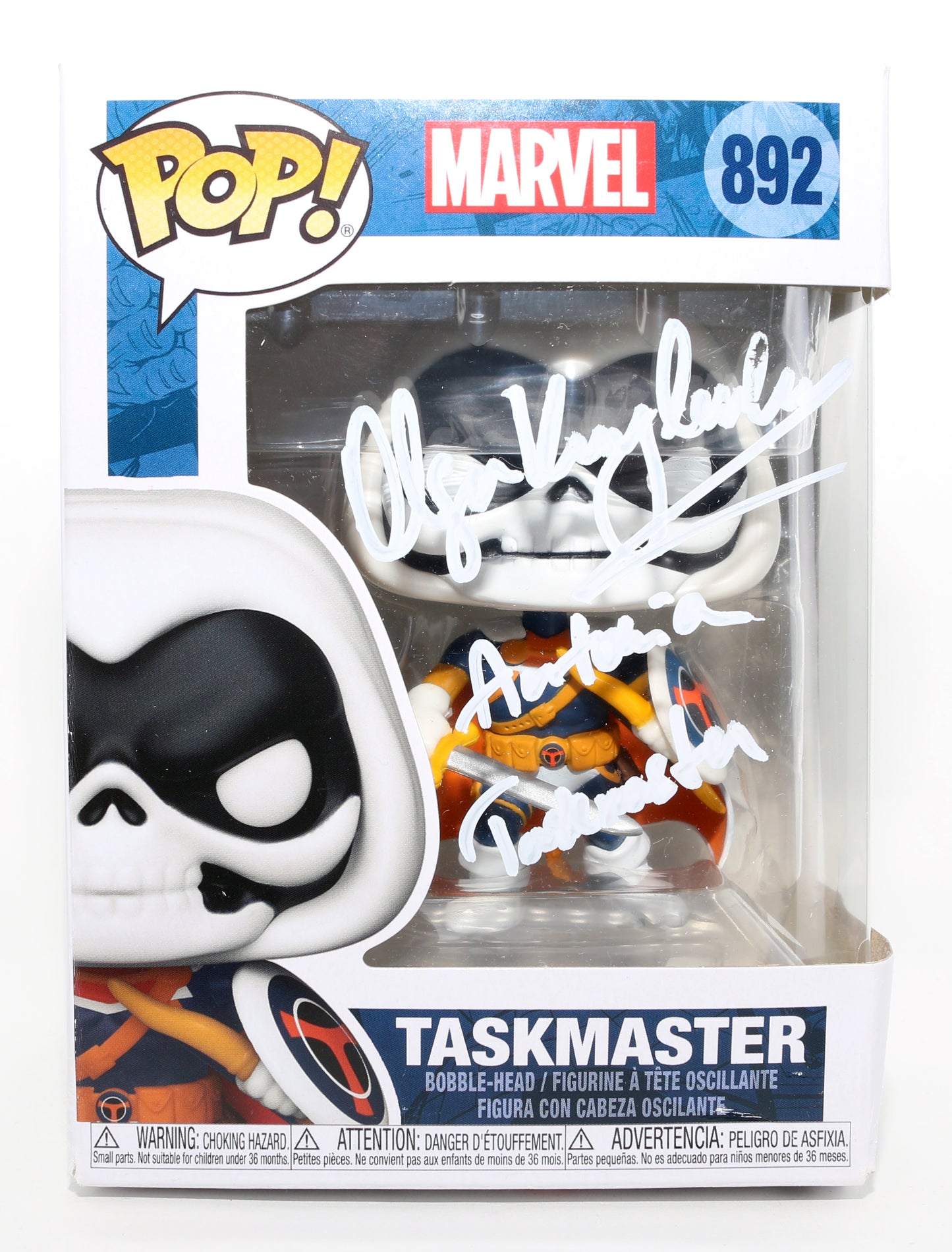 
                  
                    Olga Kurylenko as Taskmaster in Thunderbolts* / The New Avengers Signed Funko POP! #892 with Character Name
                  
                