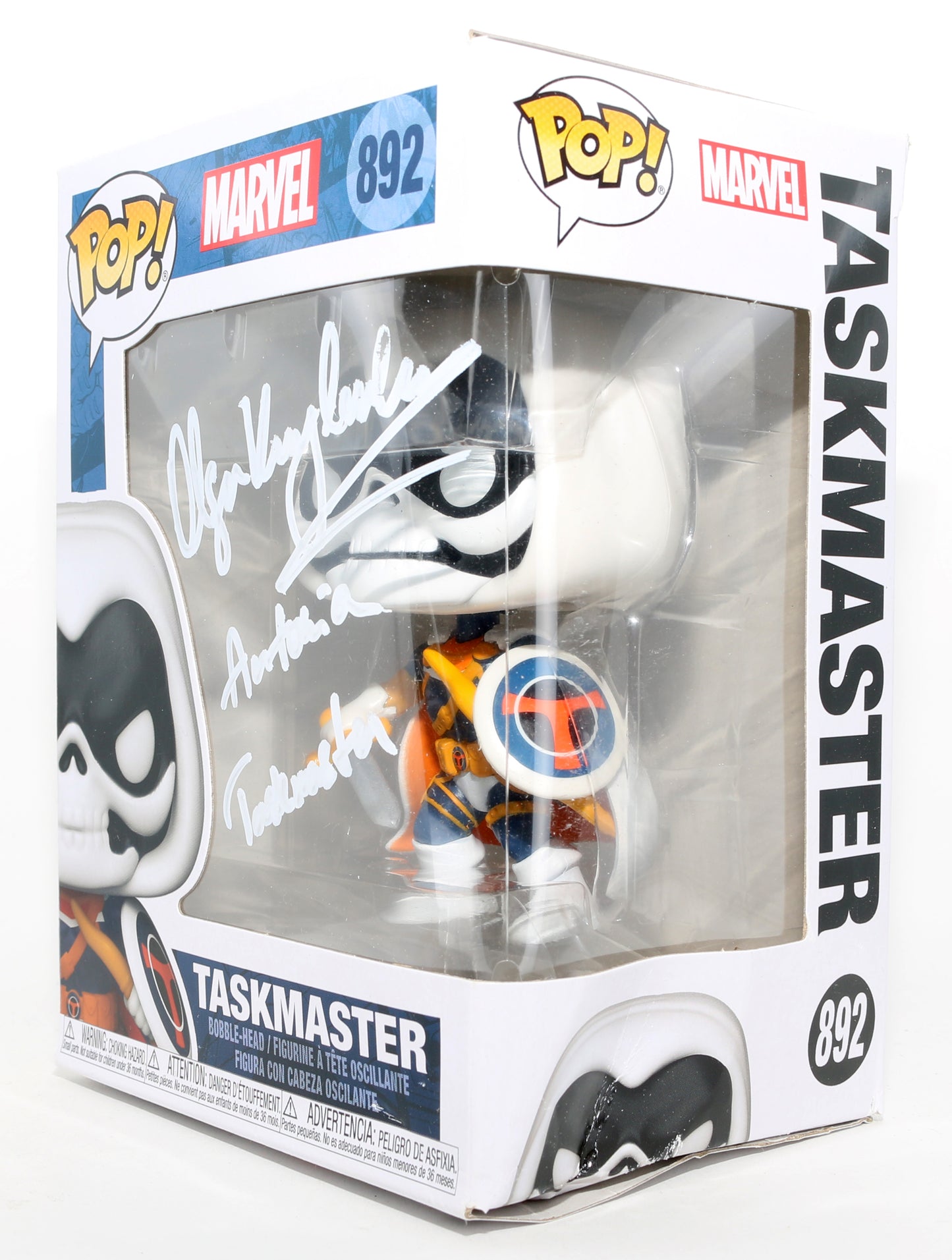 
                  
                    Olga Kurylenko as Taskmaster in Thunderbolts* / The New Avengers Signed Funko POP! #892 with Character Name
                  
                