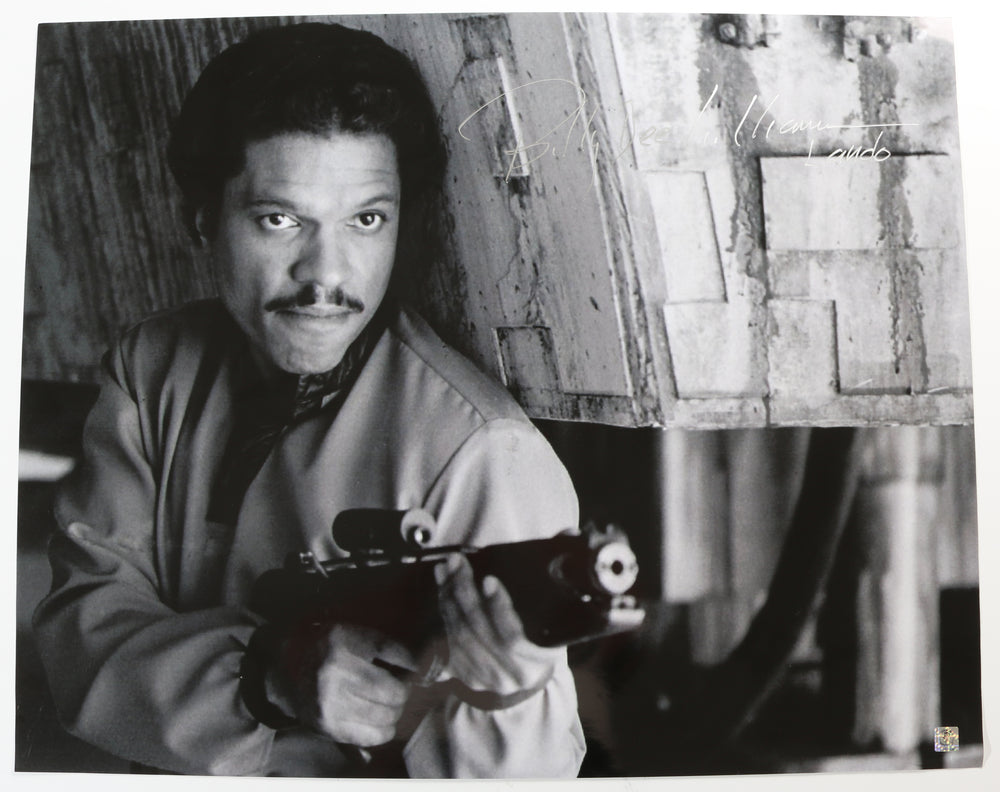 Billy Dee Williams as Lando in Star Wars: The Empire Strikes Back (Coolwaters) Signed 24x30 Poster