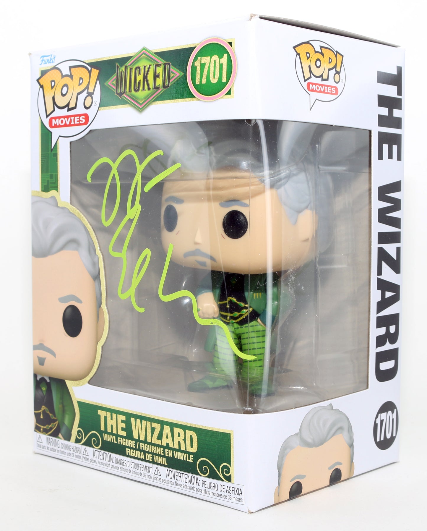 
                  
                    Jeff Goldblum as The Wizard in Wicked Signed Funko POP! #1701
                  
                