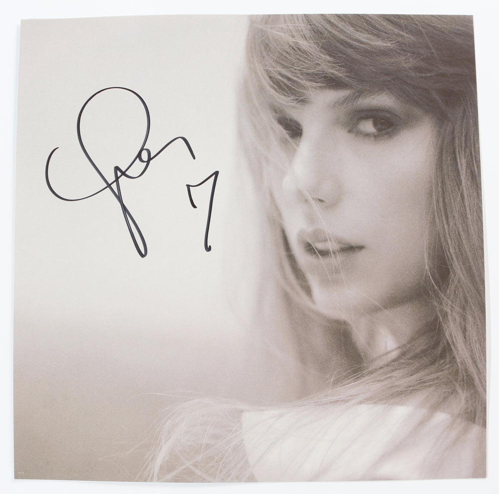 
                  
                    The Tortured Poets Department Ghosted White LP 12" Vinyl Record with Insert Signed by Taylor Swift
                  
                