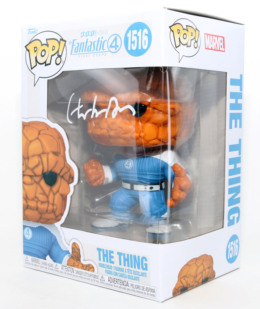 
                  
                    Ebon Moss-Bachrach as Ben Grimm / The Thing in Fantastic Four: First Steps Signed Funko POP! #1516
                  
                