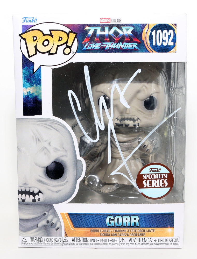 
                  
                    Christian Bale as Gorr the God Butcher in Thor: Love & Thunder Specialty Series Signed Funko POP! #1092
                  
                