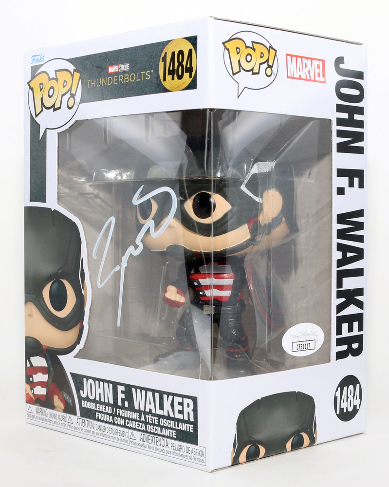 
                  
                    Wyatt Russell as John F. Walker in Thunderbolts* / The New Avengers (JSA) Signed Funko POP! #1484
                  
                