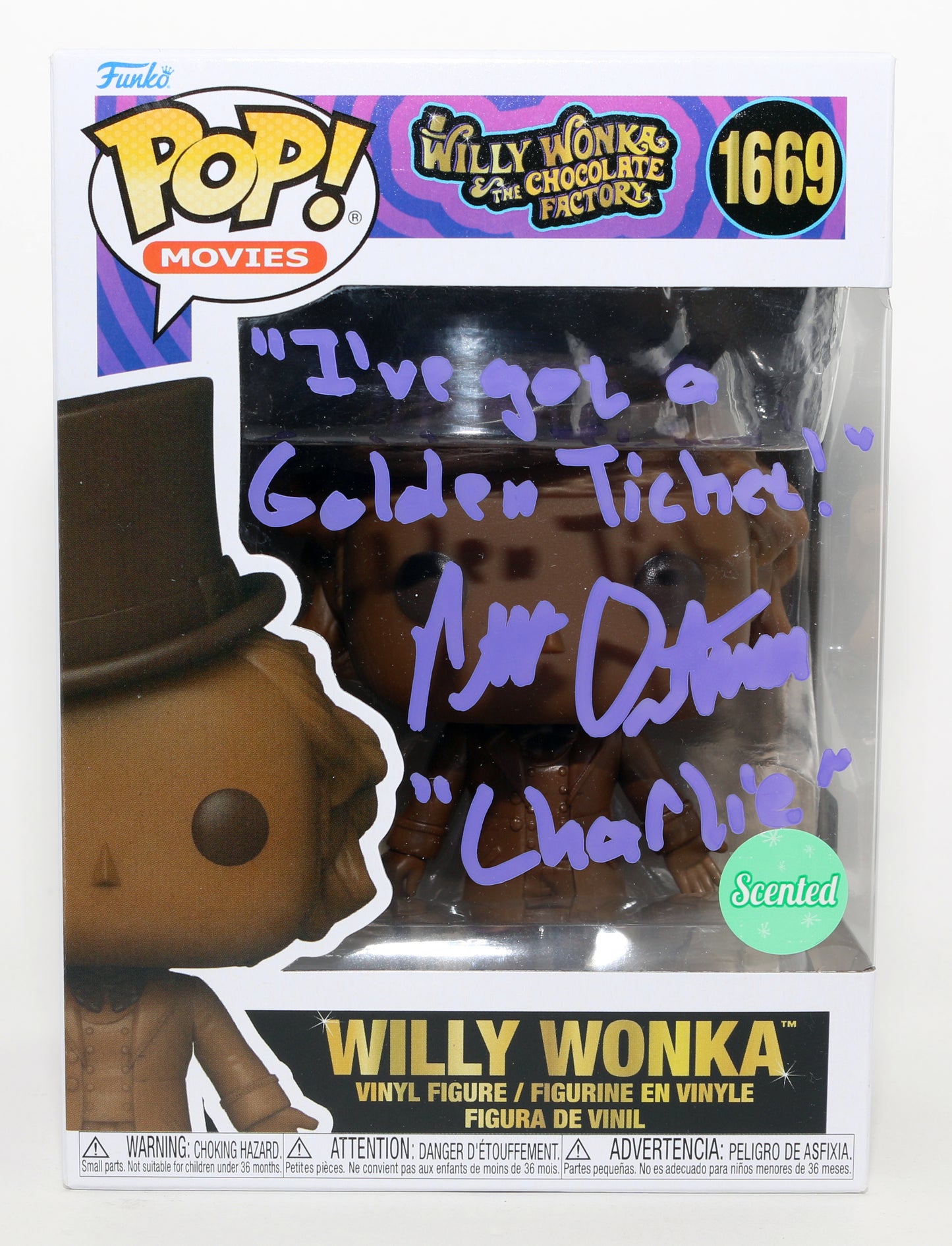 
                  
                    Peter Ostrum as Charlie in Willy Wonka & The Chocolate Factory Signed Funko POP! #1669
                  
                