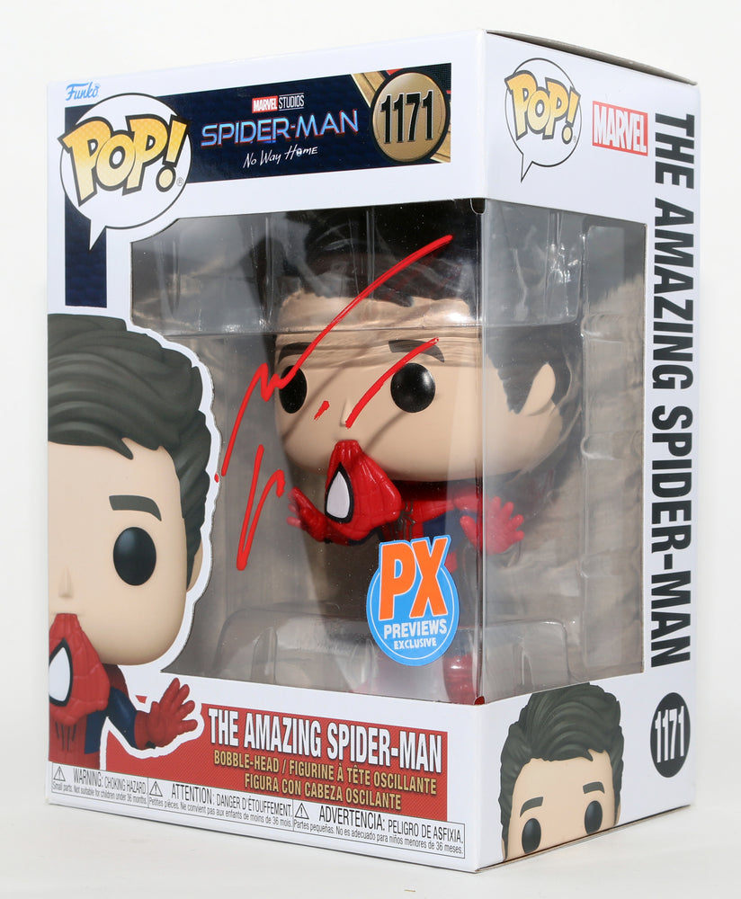 
                  
                    Andrew Garfield as The Amazing Spider-Man in Spider-Man: No Way Home Previews Exclusive (Official Pix) Signed Funko POP! #1171
                  
                