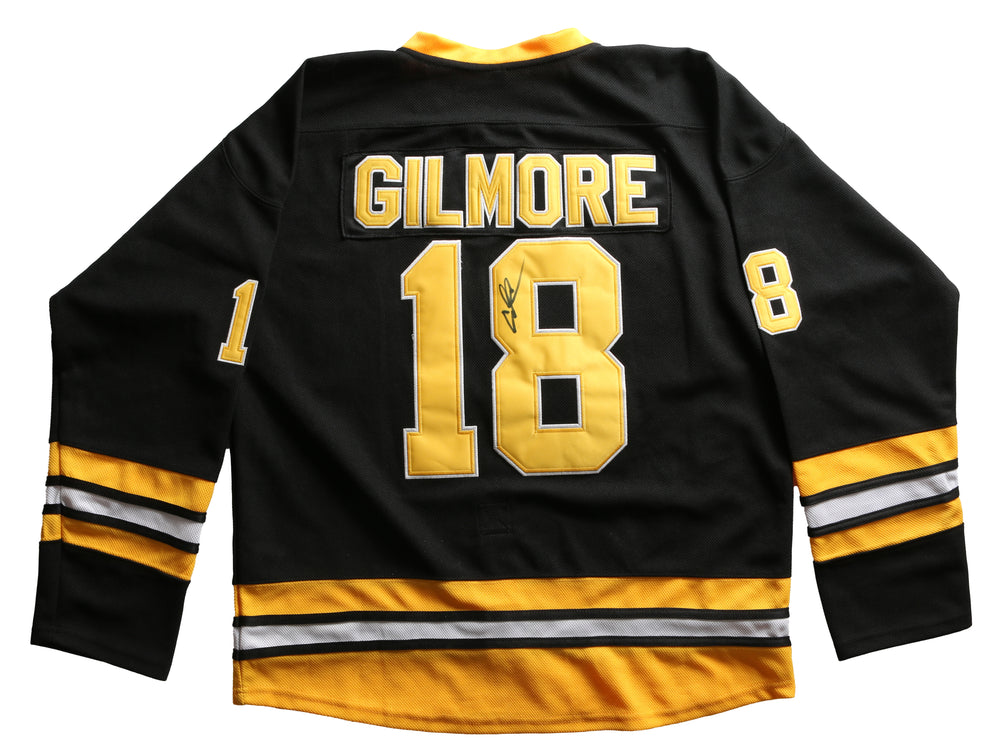 Happy Gilmore Boston Bruins Jersey Signed by Adam Sandler