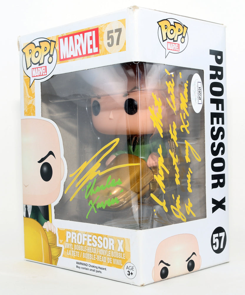 
                  
                    Ross Marquand as Charles Xavier / Professor X in X-Men '97 (JSA) Signed Funko POP! #57 with Character Name & Quote
                  
                