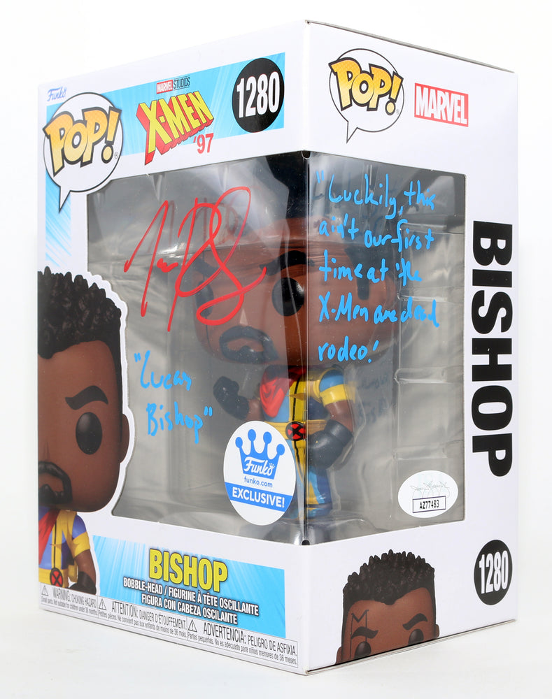 
                  
                    Isaac Robinson-Smith as Lucas Bishop in X-Men '97 Funko Exclusive (JSA) Signed Funko POP! #1280 with Character Name & Quote
                  
                