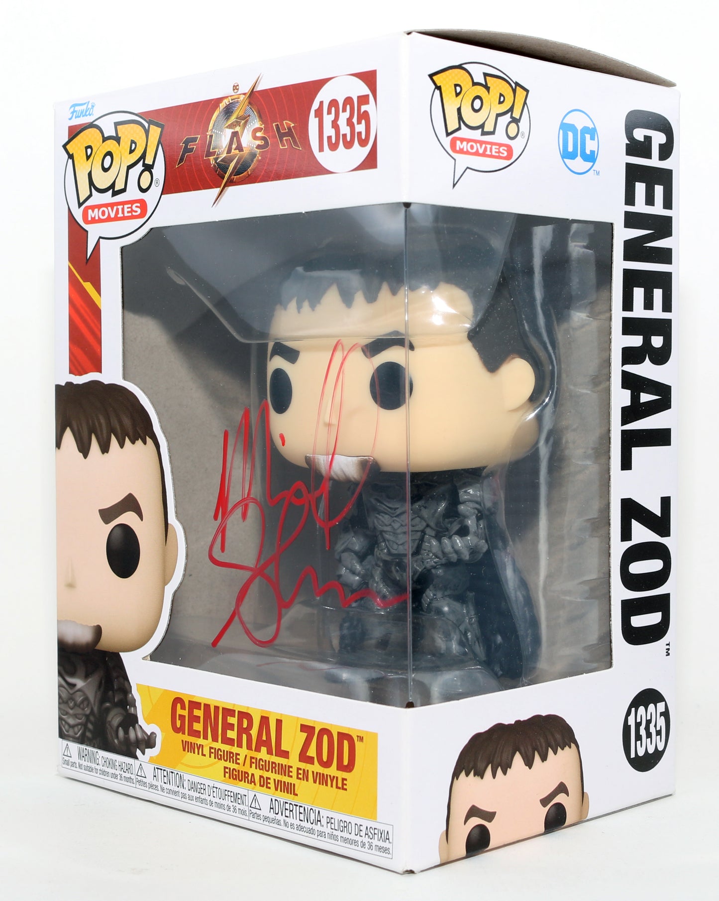 
                  
                    Michael Shannon as General Zod in The Flash Signed Funko POP! #1335
                  
                