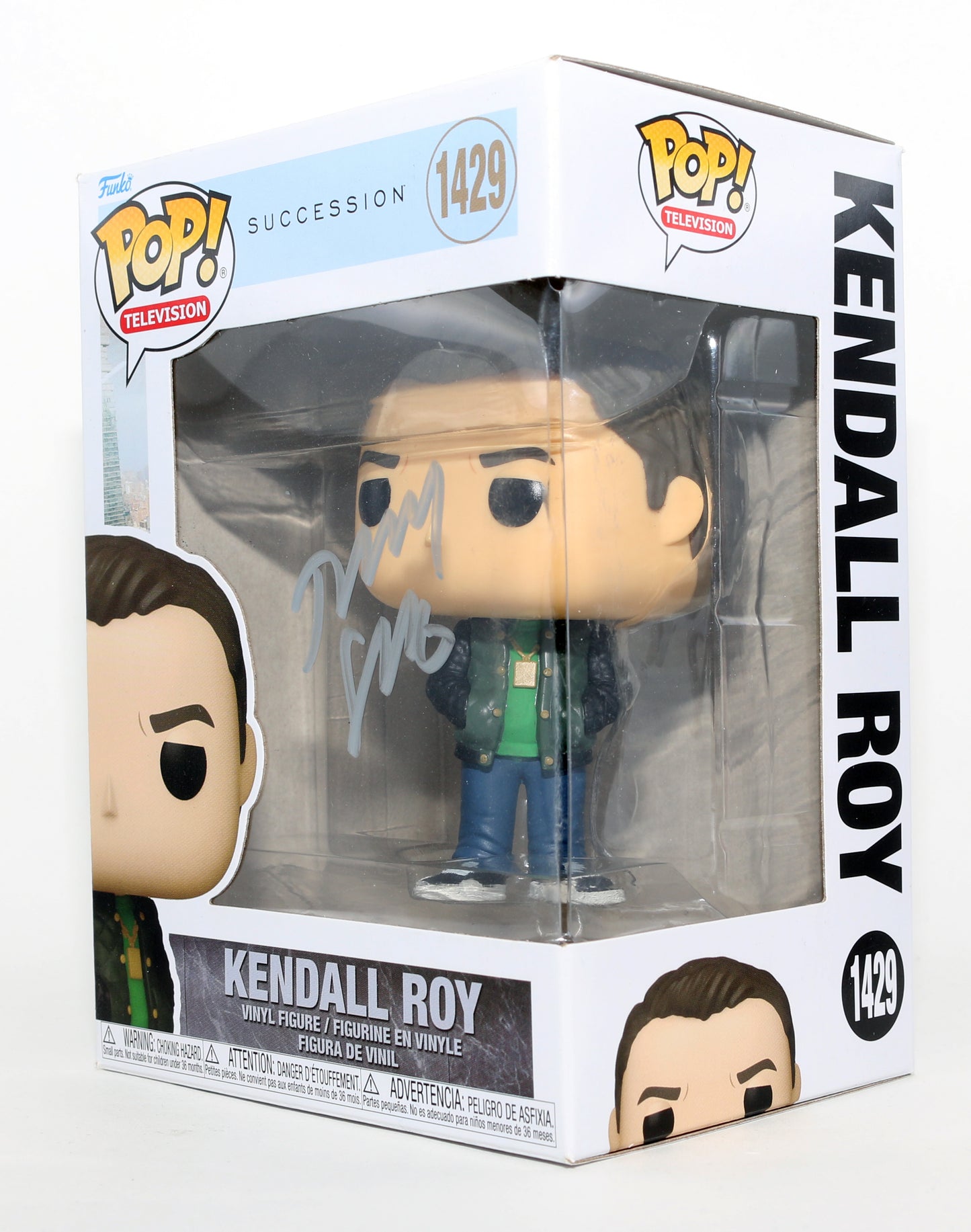 
                  
                    Jeremy Strong as Kendall Roy in Succession Signed Funko POP! #1429
                  
                