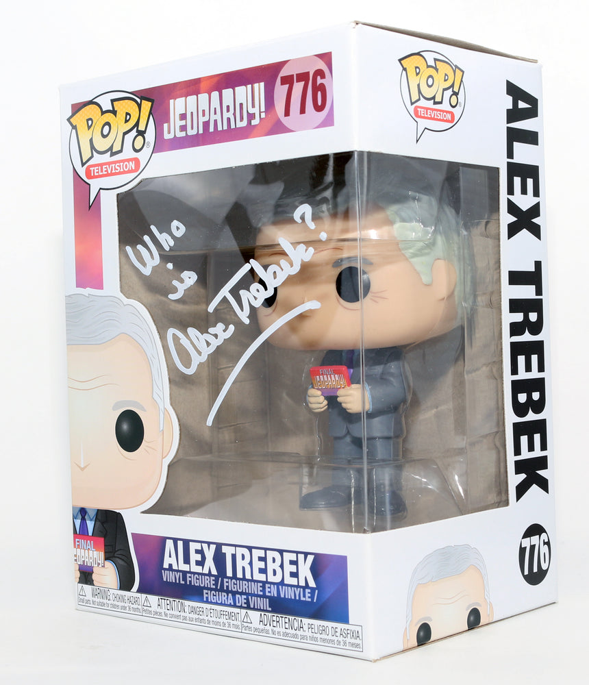 
                  
                    Alex Trebek from Jeopardy! Signed Funko POP! #776
                  
                