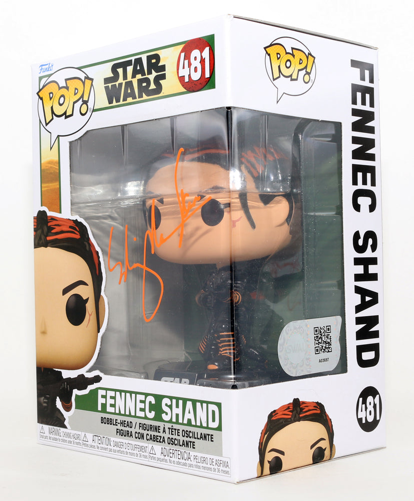 
                  
                    Ming-Na Wen as Fennec Shand in Star Wars: The Mandalorian (SWAU) Signed Funko POP! #481
                  
                