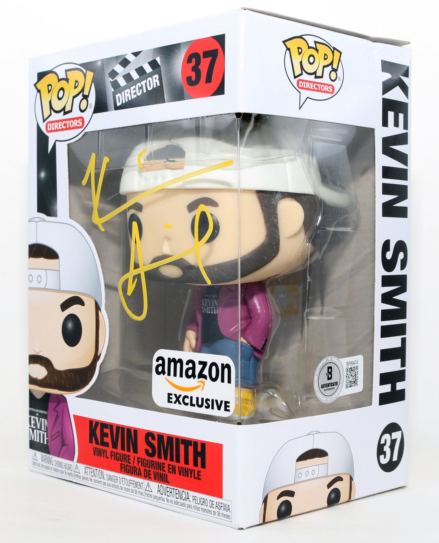 
                  
                    Kevin Smith director of Jay and Silent Bob, Dogma, & Clerks Amazon Exclusive (Beckett) Signed Funko POP! #37
                  
                