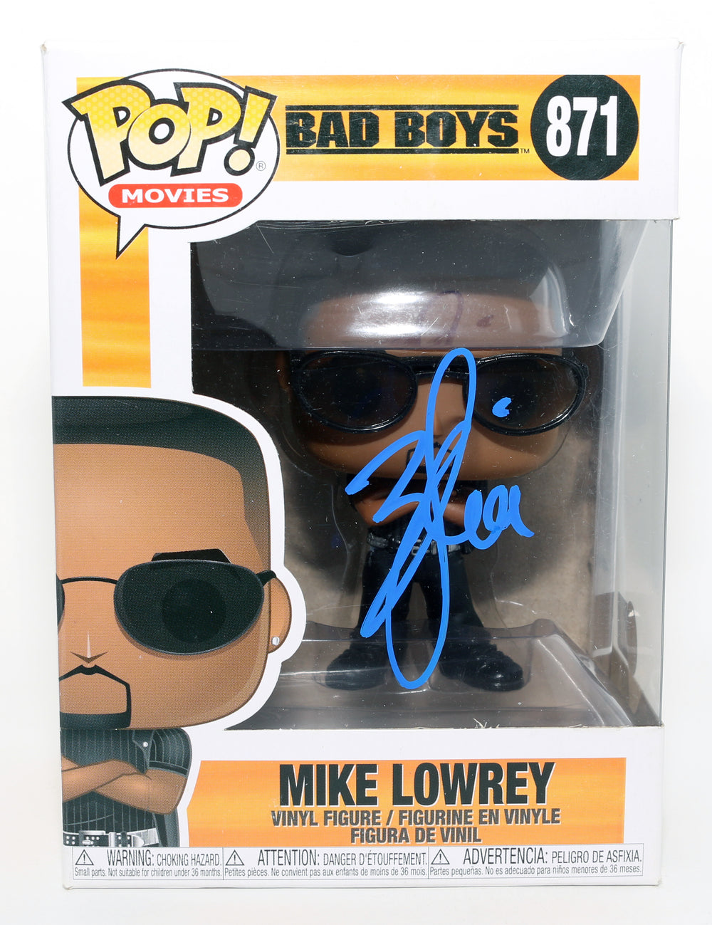 Will Smith as Mike Lowrey in Bad Boys (Beckett) Signed Funko POP! #871