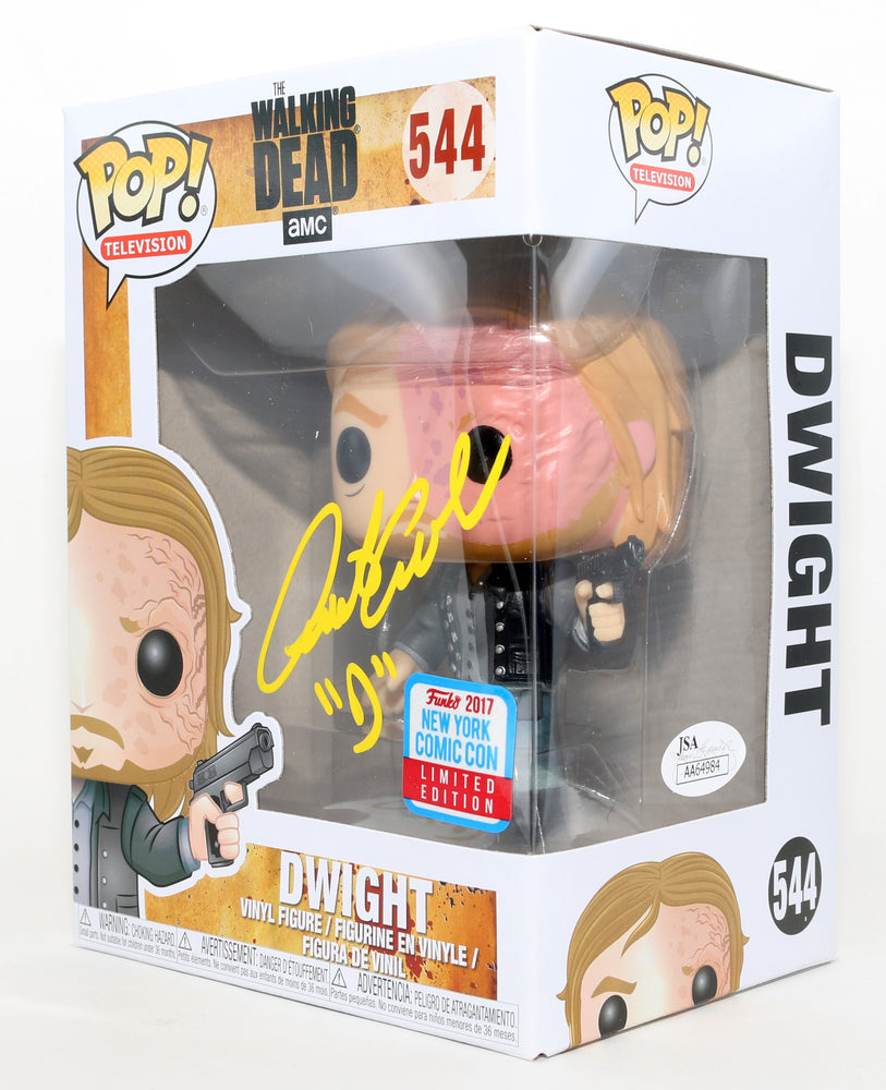
                  
                    Austin Amelio as Dwight in The Walking Dead 2017 NYCC Exclusive (JSA) Signed Funko POP! #544 with Character Name
                  
                