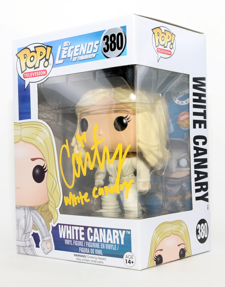 
                  
                    Caity Lotz as White Canary in Legends of Tomorrow (Official Pix) Signed Funko POP! #380 with Character Name
                  
                