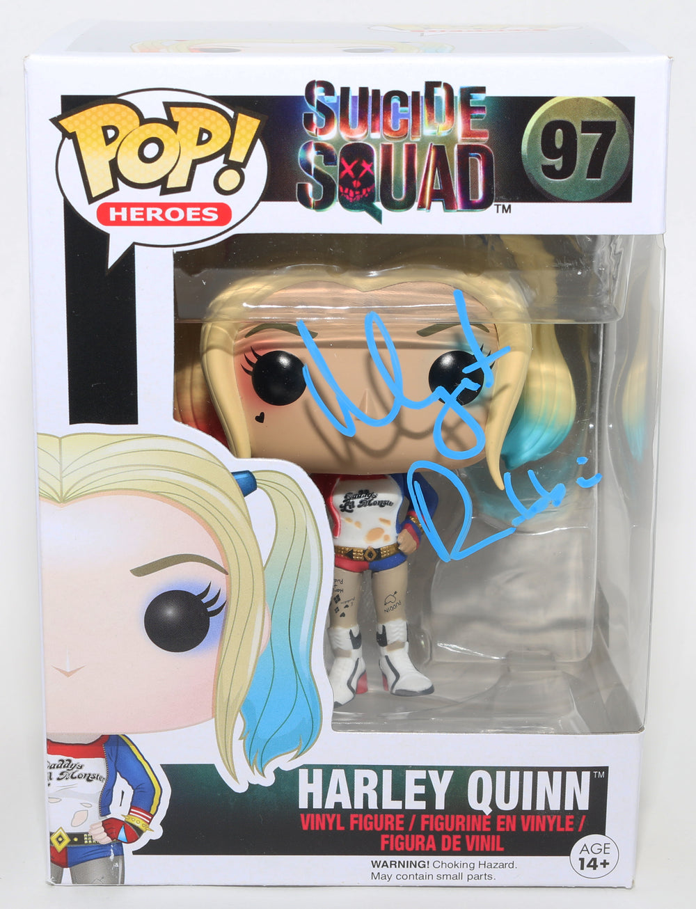 Margot Robbie as Harley Quinn in Suicide Squad (Celebrity Authentics) Signed POP! Funko #97