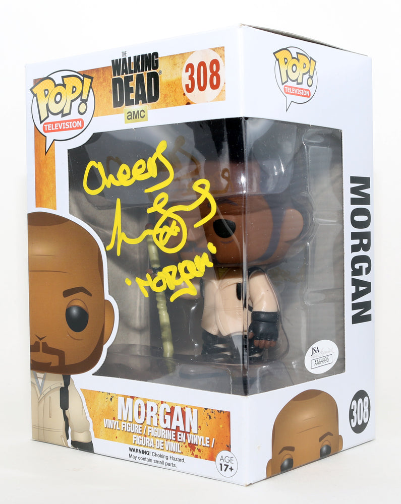 
                  
                    Lennie James as Morgan in The Walking Dead (JSA) Signed Funko POP! #308 with Character Name
                  
                