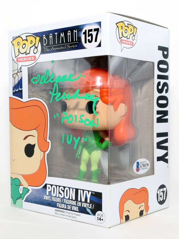 
                  
                    Diane Pershing as Poison Ivy in Batman the Animated Series (Beckett) Signed Funko POP! #157 with Character Name
                  
                