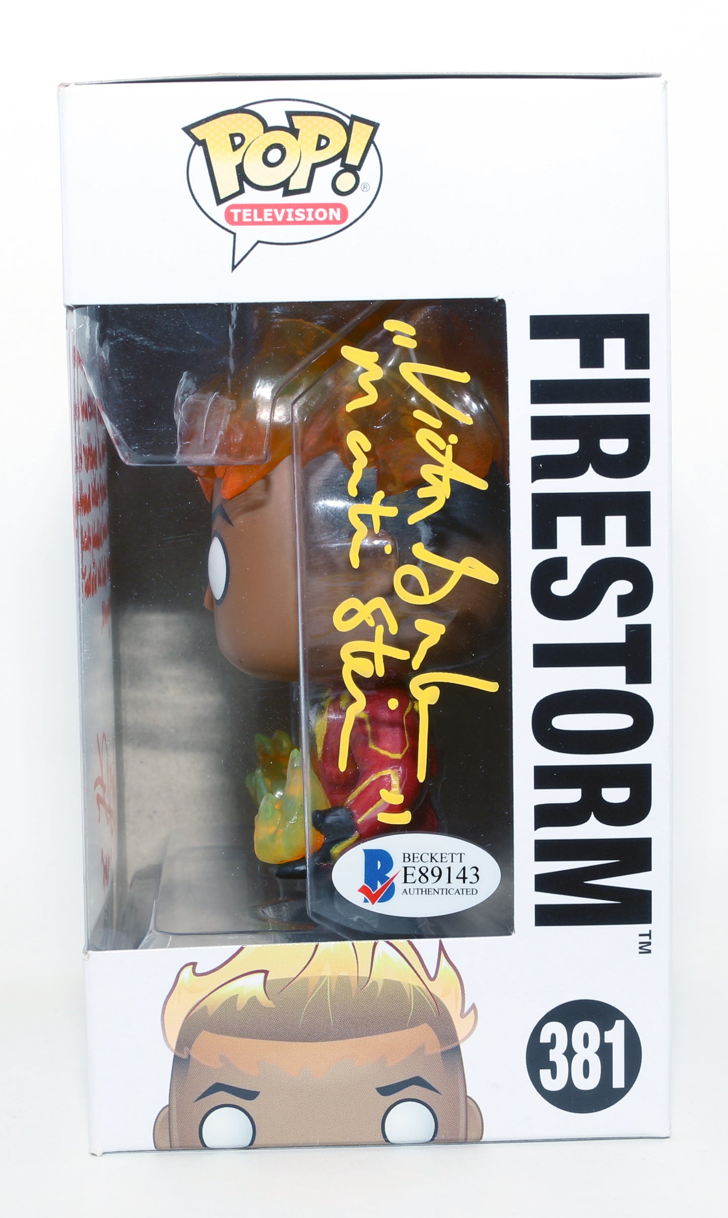 
                  
                    Franz Drameh as Firestorm/Jax in DC's Legends of Tomorrow (Beckett) Signed Funko POP! #381 with Character Name & Quotes
                  
                