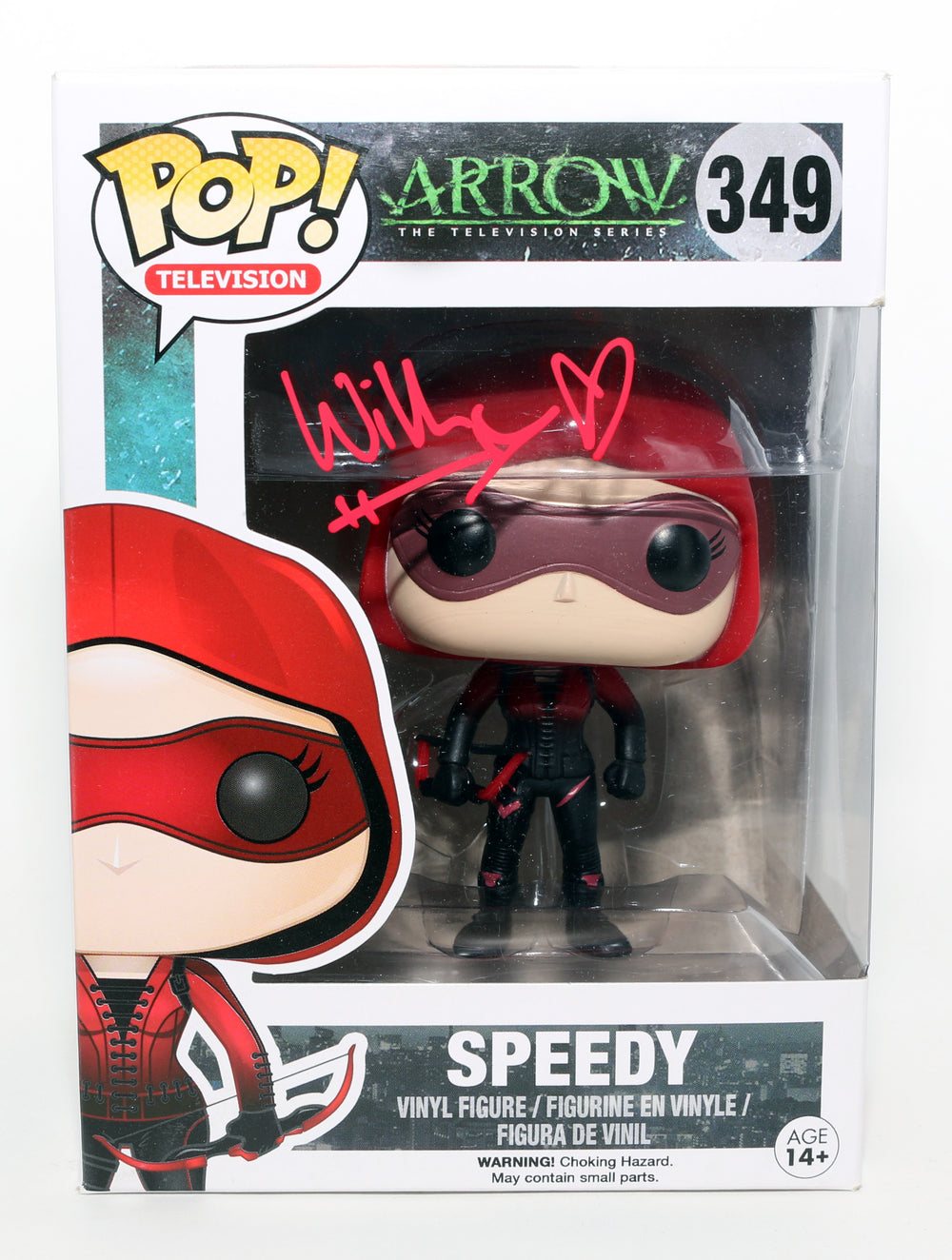 Willa Holland as Speedy in Arrowverse Signed Funko POP! #349