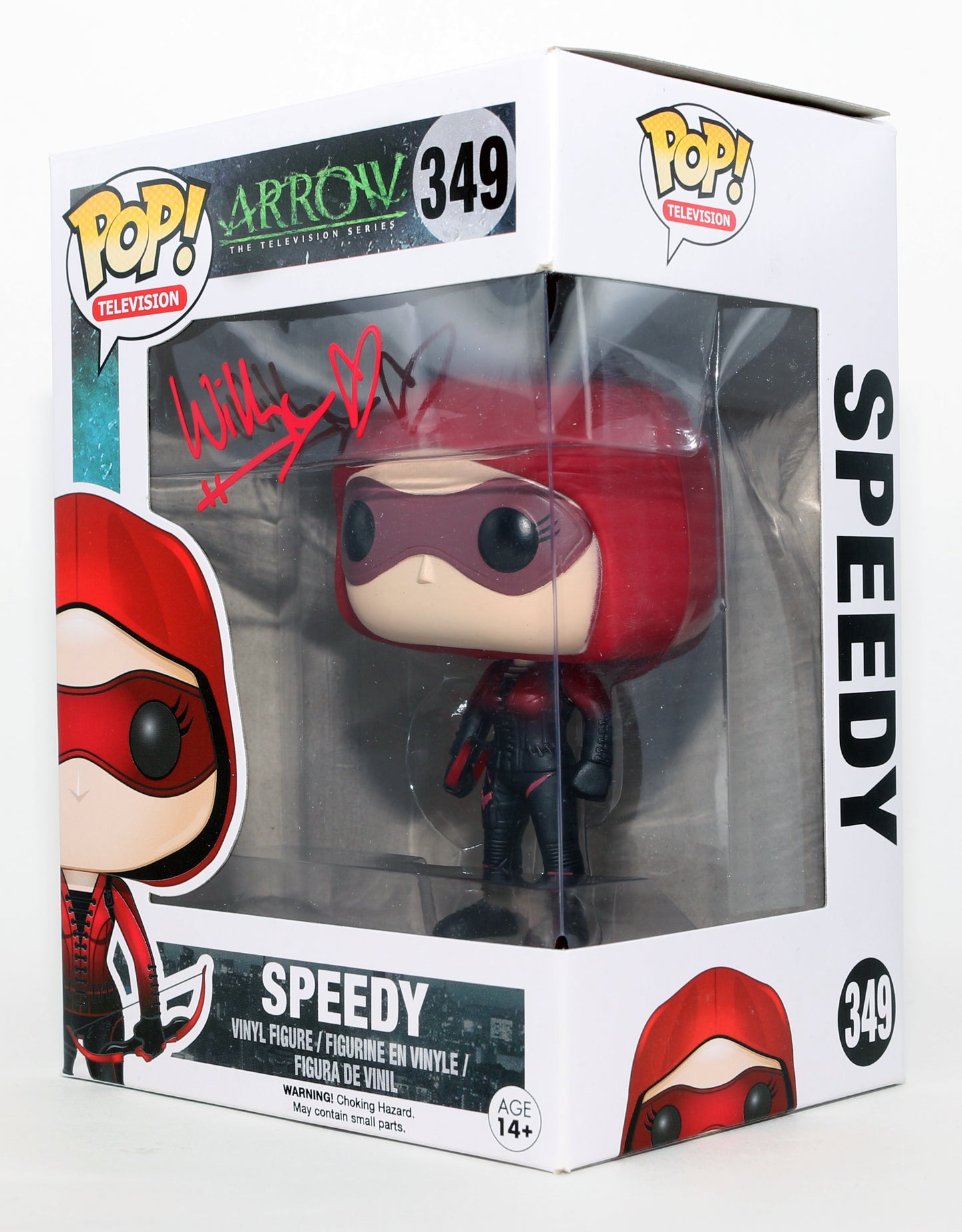 
                  
                    Willa Holland as Speedy in Arrowverse Signed Funko POP! #349
                  
                