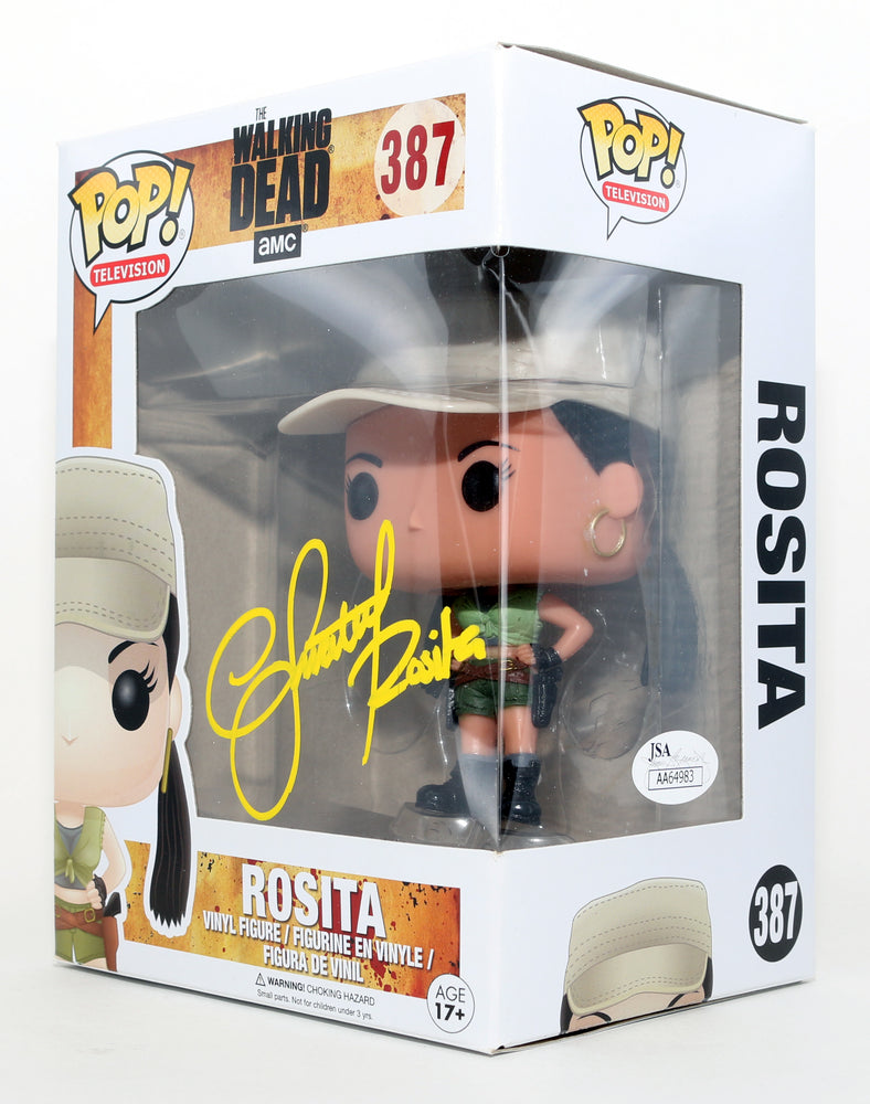 
                  
                    Christian Serratos as Rosita in The Walking Dead (JSA) Signed Funko POP! #387 with Character Name
                  
                