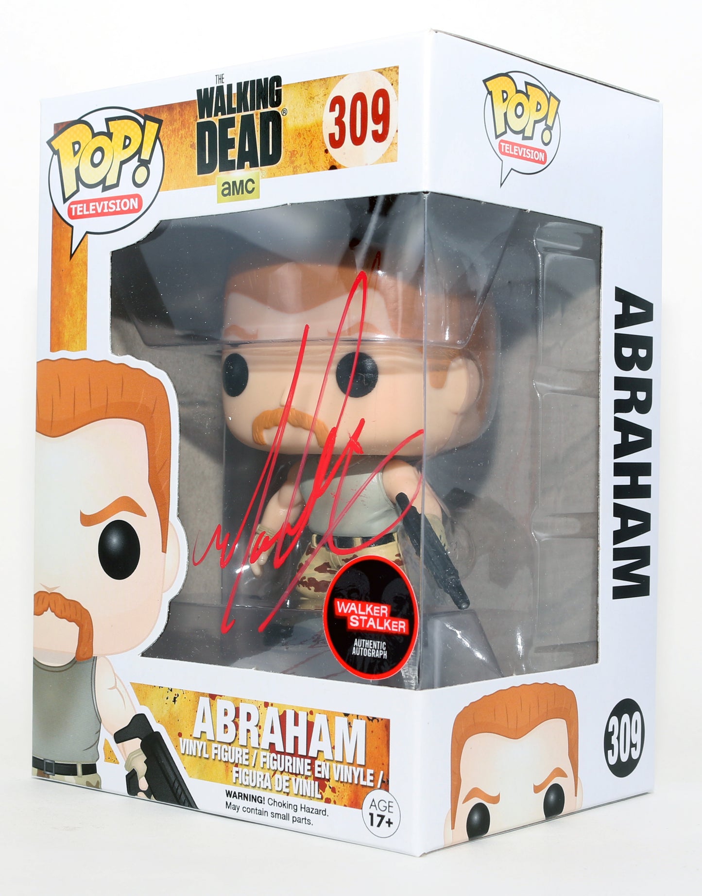 
                  
                    Michael Cudlitz as Abraham in The Walking Dead Walker Stalker Authentic Signed Funko POP! #309
                  
                