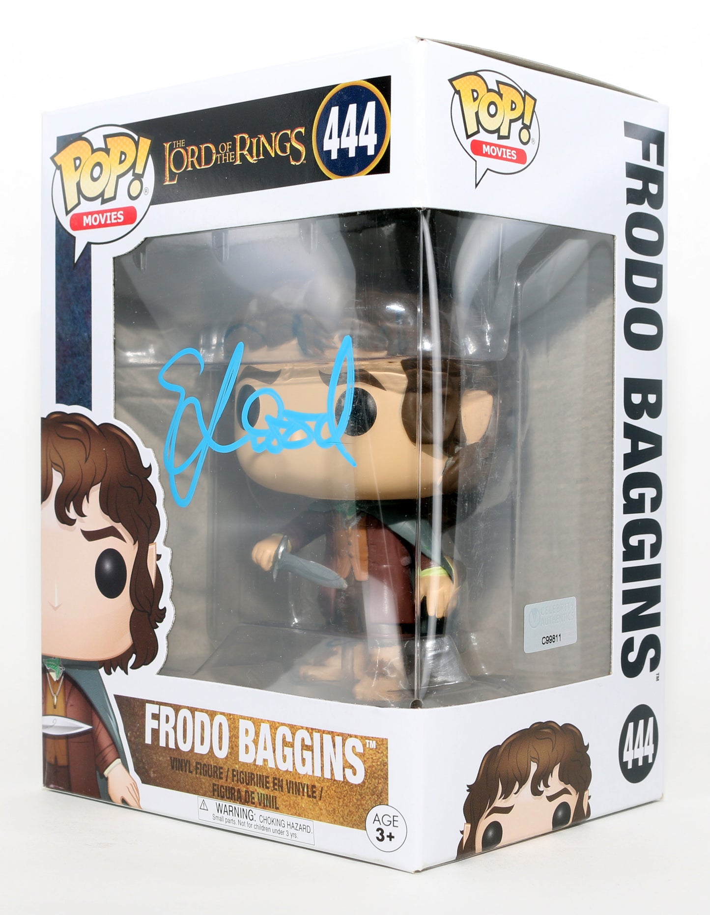 
                  
                    Elijah Wood as Frodo Baggins in The Lord of the Rings (Celebrity Authentics) Signed Funko POP! #444
                  
                