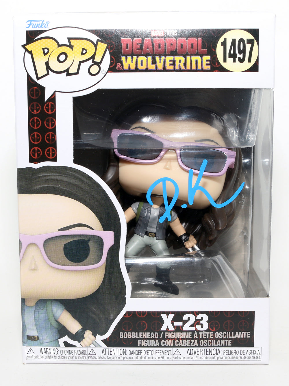 Dafne Keen as X-23 in Deadpool & Wolverine Signed Funko POP! #1497