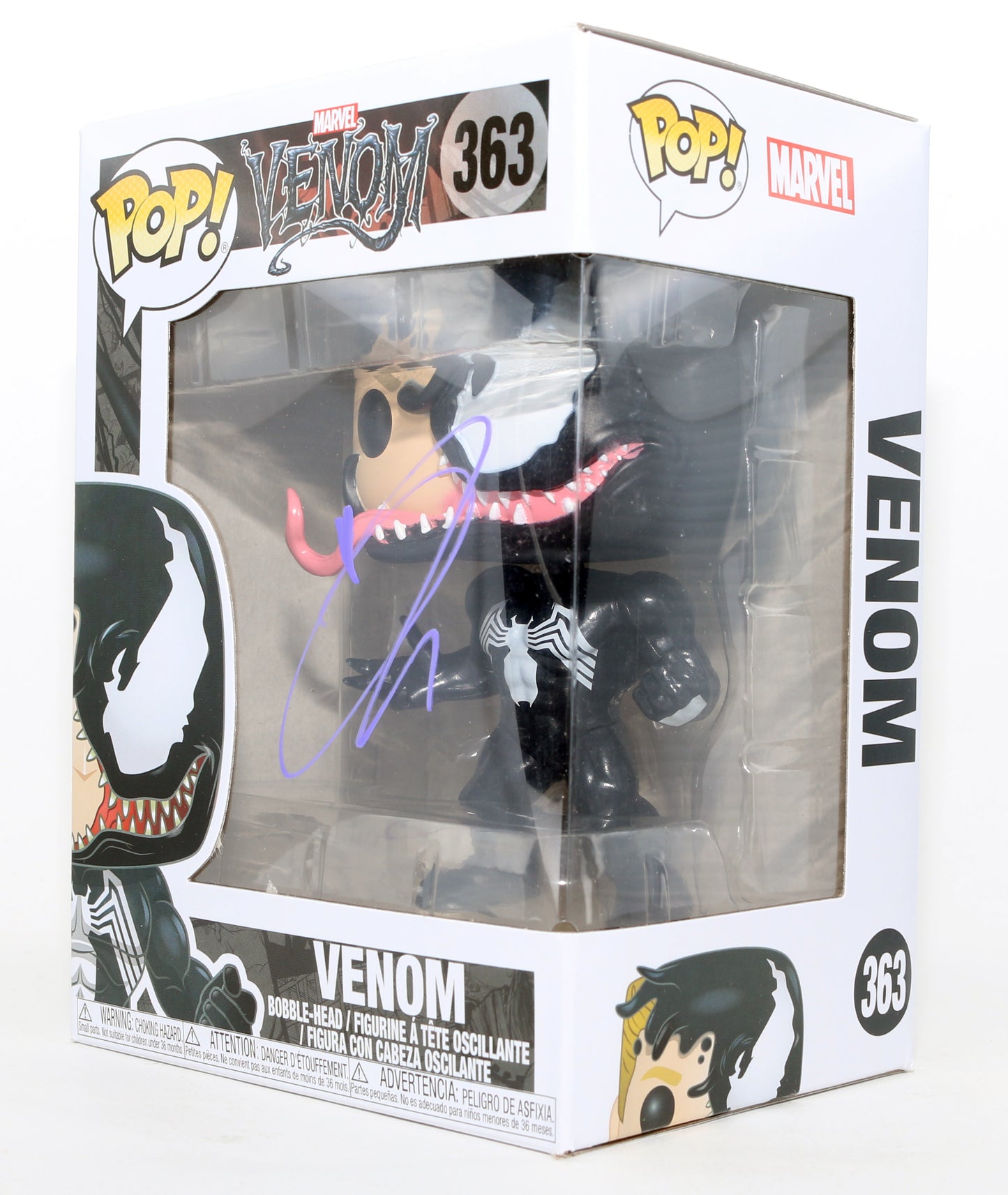 
                  
                    Tom Hardy as Venom in Venom Signed Funko POP! #363
                  
                