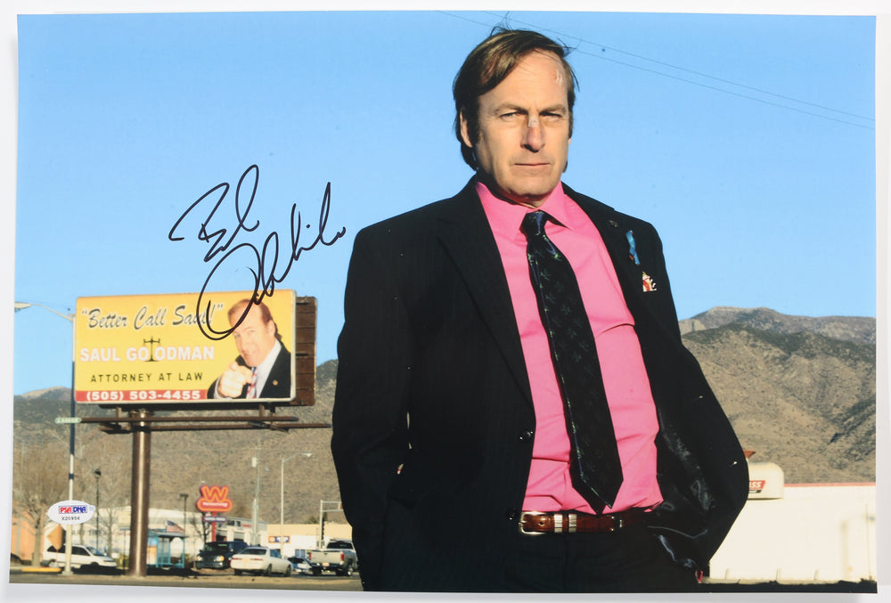 Bob Odenkirk as Saul Goodman in Breaking Bad / Better Call Saul (PSA) Signed 12x18 Photo