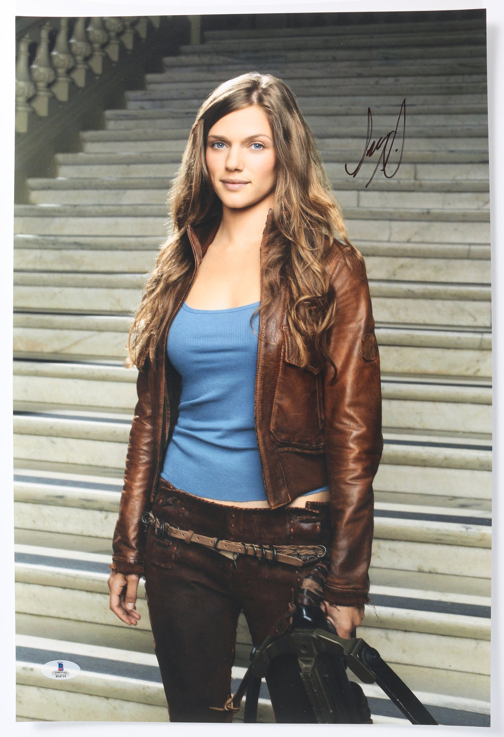 Tracy Spiridakos as Charlie Matheson in Revolution (Beckett) Signed 12x18 Photo