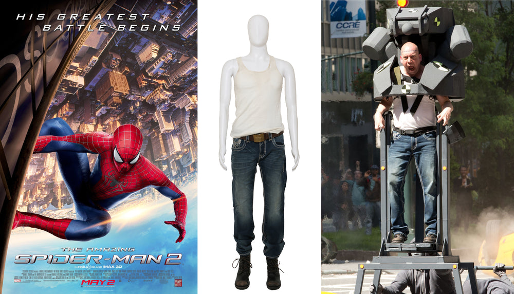 
                  
                    The Amazing Spider-Man 2 Aleksei Systevich Paul Giamatti's Stunt Double's Production Worn Wardrobe - 2014
                  
                