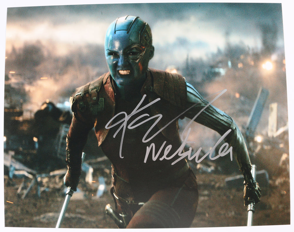 Karen Gillan as Nebula in Avengers: Endgame Signed 11x14 Photo with Character Name