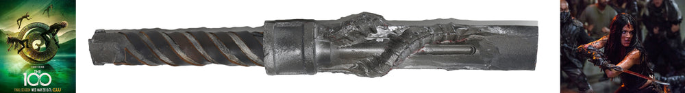 Marie Avgeropoulos as Blodreina in The 100 Resin Sword Handle and Partial Blade Prop - 2014