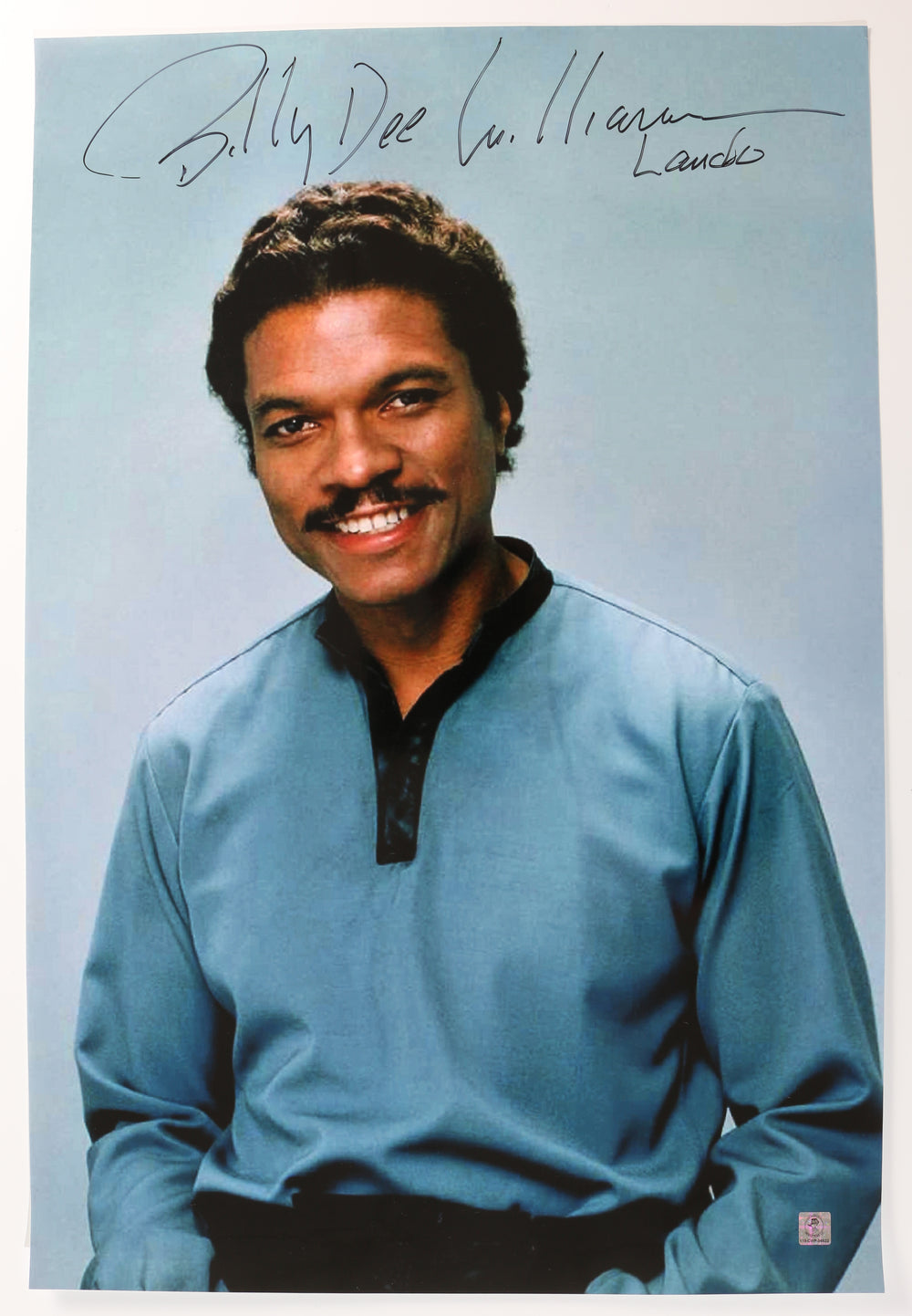 Billy Dee Williams as Lando in Star Wars: The Empire Strikes Back (Coolwaters) Signed 20x30 Poster