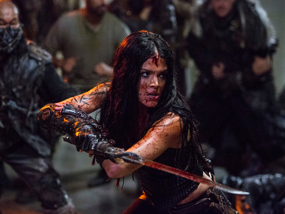 
                  
                    Marie Avgeropoulos as Blodreina in The 100 Resin Sword Handle and Partial Blade Prop - 2014
                  
                