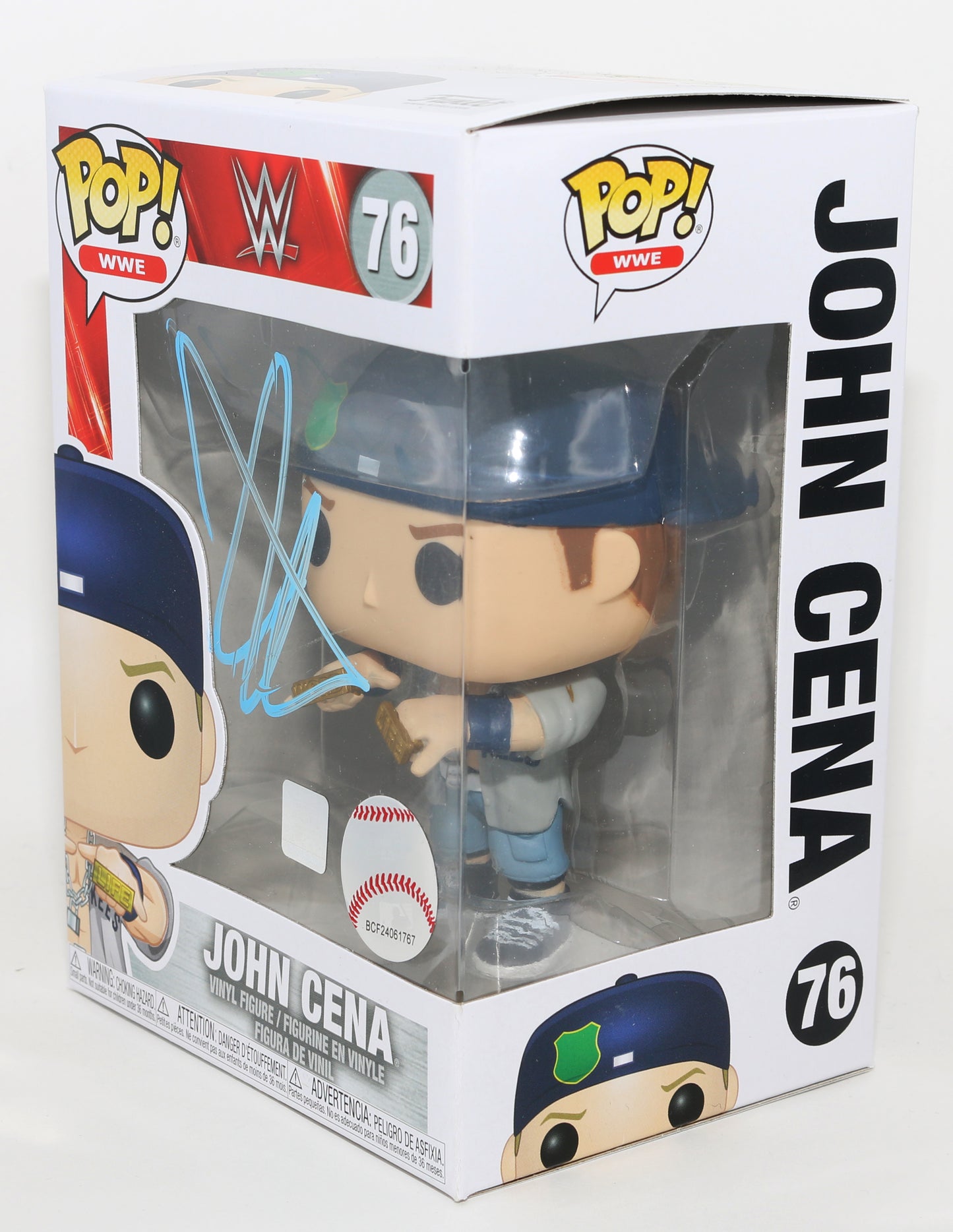 
                  
                    John Cena WWE Wrestler Signed Funko POP! #76
                  
                